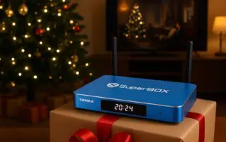 superbox s6 pro streaming box, one of the best christmas tech gifts under $300 for families