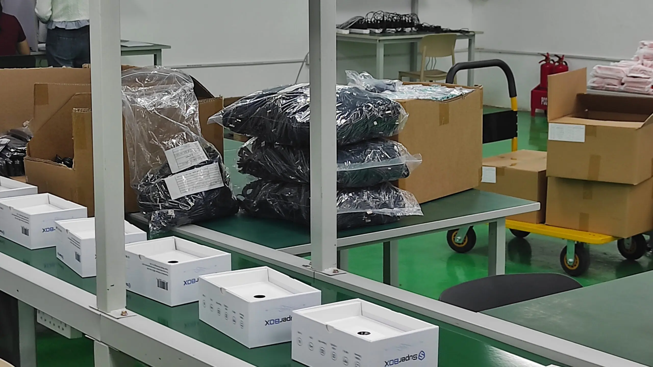 superbox facility, superbox device packaging process in facility