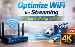 how to optimize wifi for streaming at home
