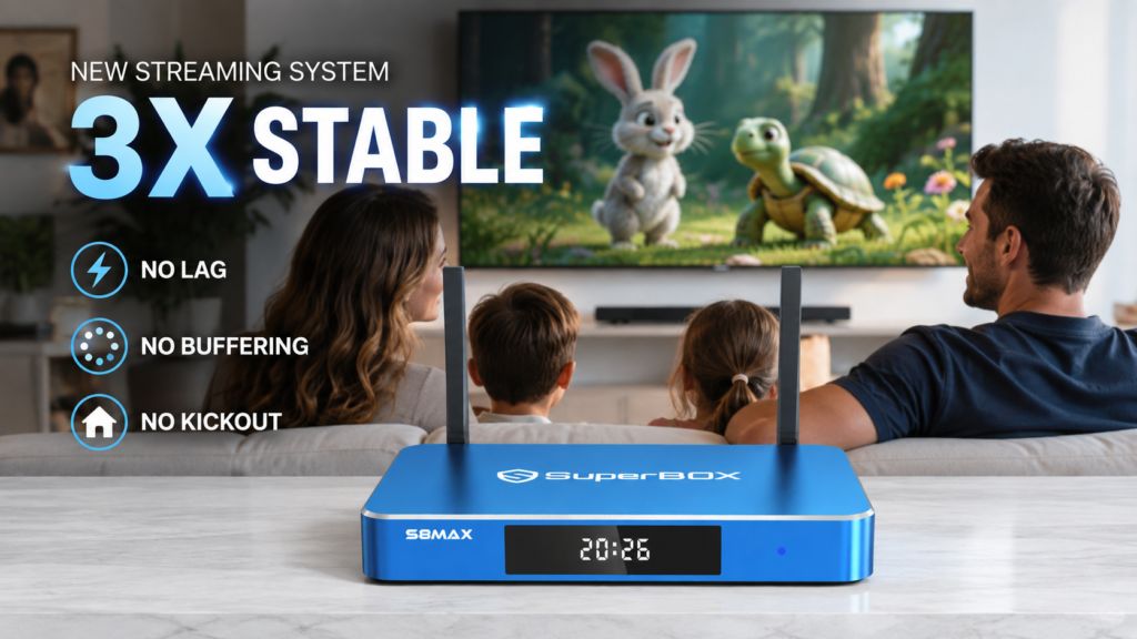 superbox s8 max new streaming system