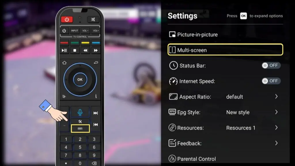 SuperBox S8 Setup (13) how to use multi viewing on superbox s8