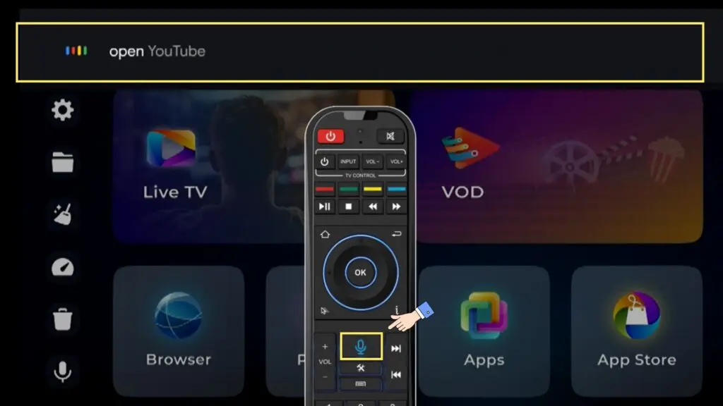 SuperBox S8 Setup (4) how to use voice command/voice control 
