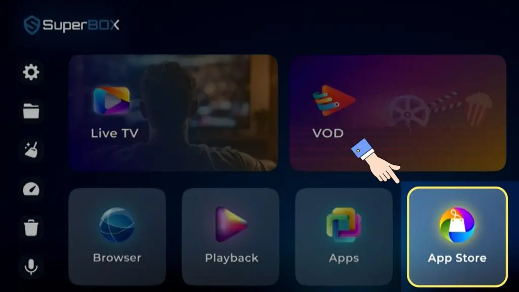 SuperBox S8 Setup (5) download app store