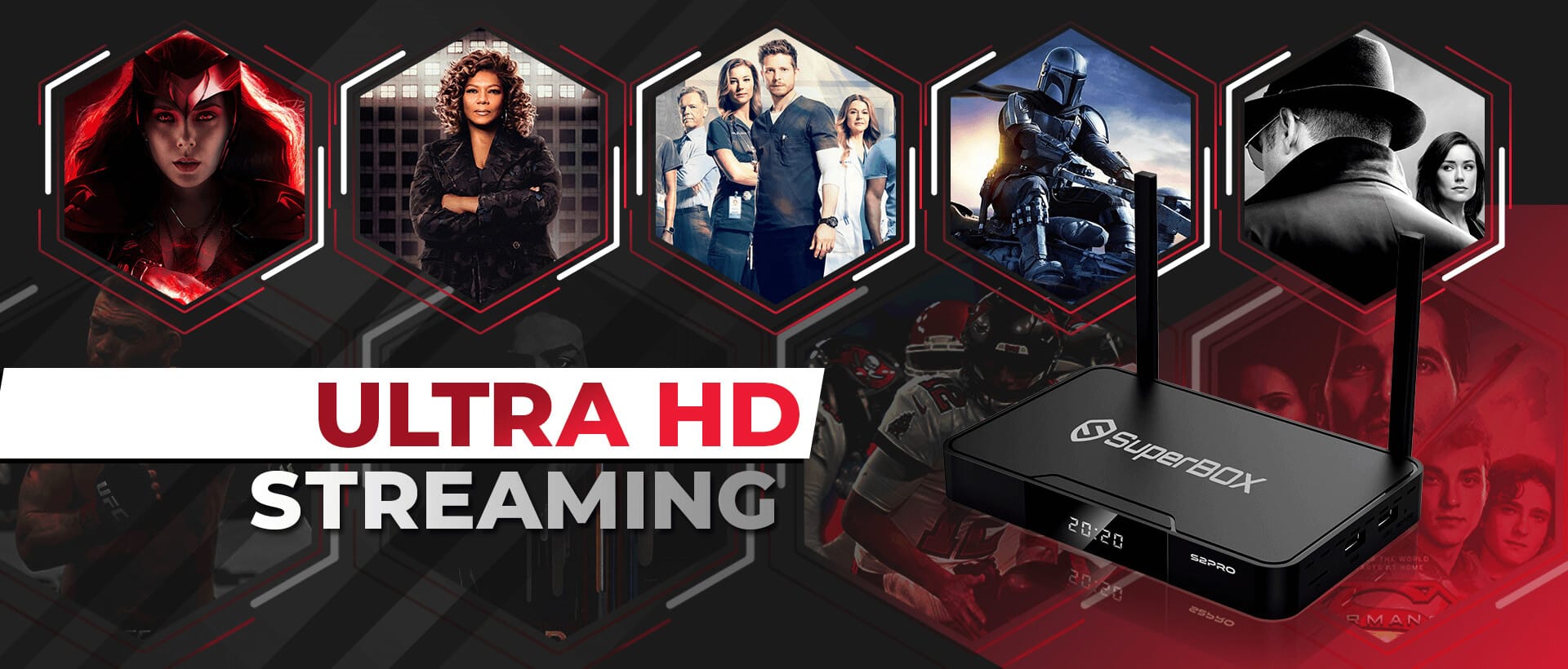 Super Box Interface SuperBox Official - Best Android TV Box in USA&CAD | IPTV Set-Top Box