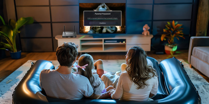 5. Parent Control superbox-s7-pro