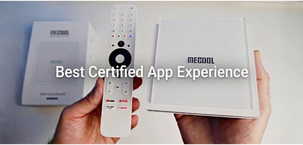 MECOOL KM2 Plus - Best Android TV boxes 2026 certified apps