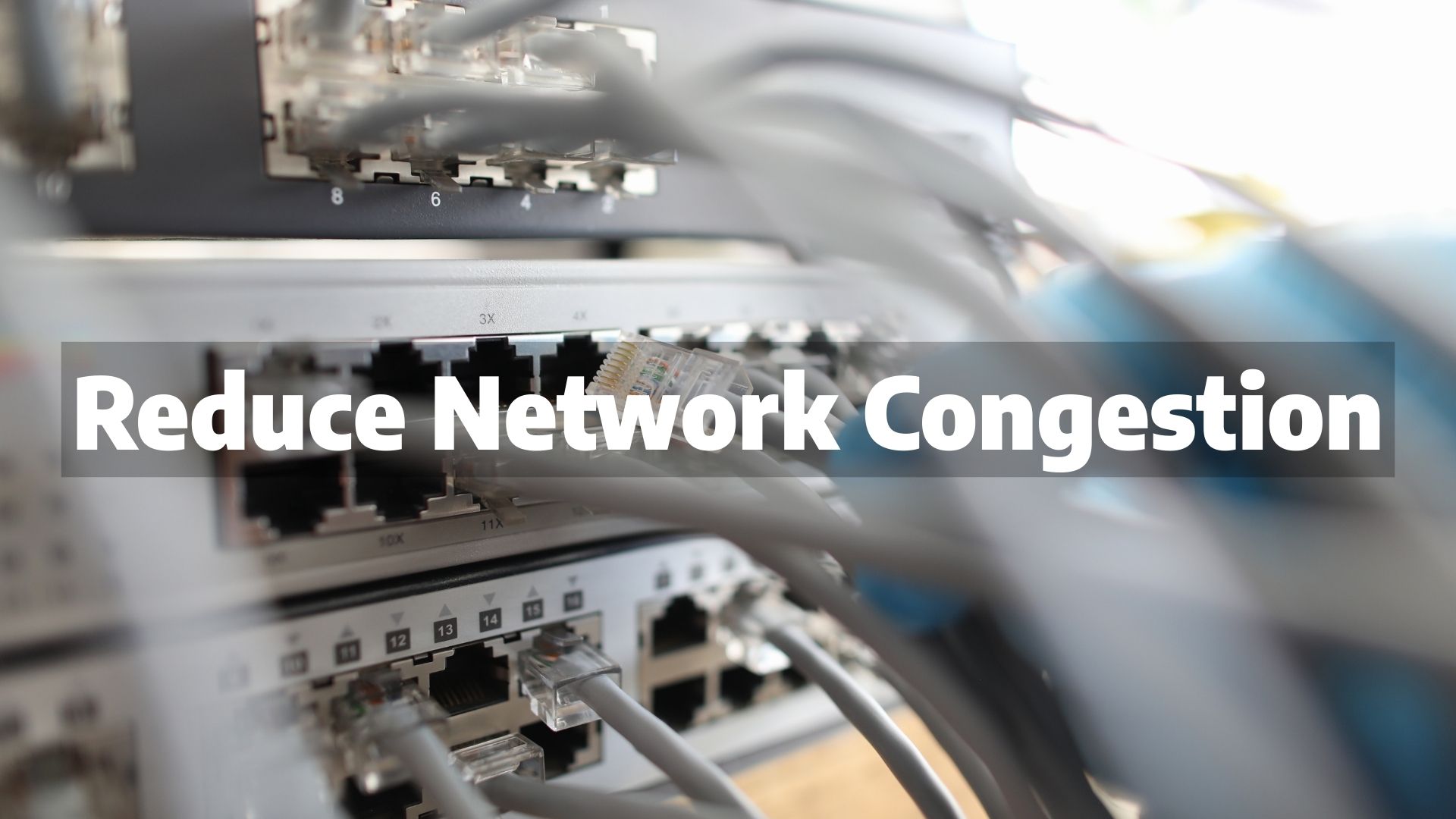 optimize wifi for streaming at home by reducing network congestion