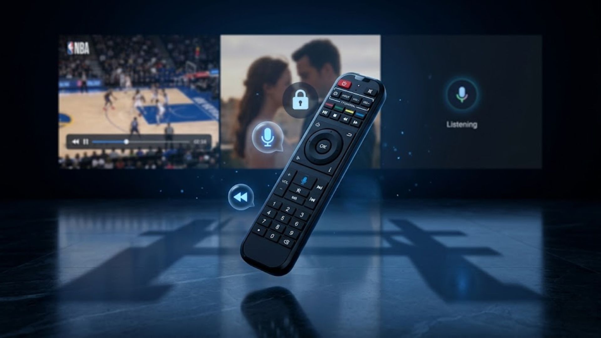 superbox p7 pro projector (7) superbox p7 pro projector total control with voice command remote and time shift, parental control