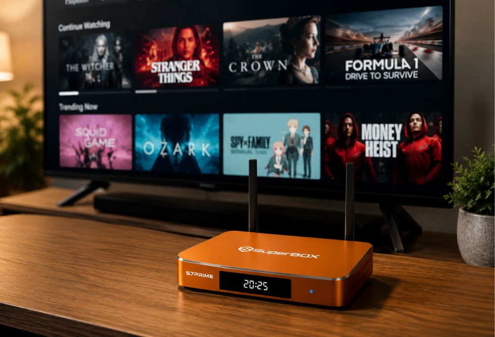 Why an External Streaming Box like SuperBox Beats a Built in Smart System 