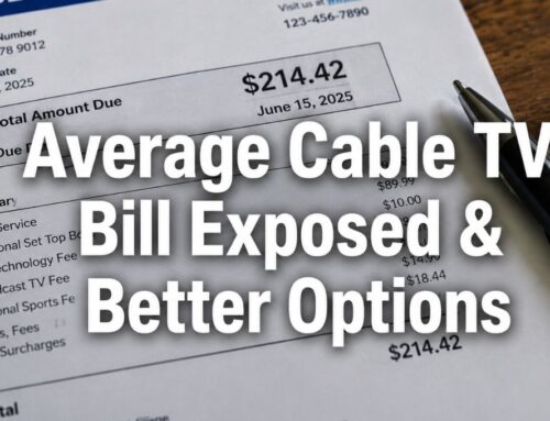 Average Cable Television Bill Exposed: Better Options Exist