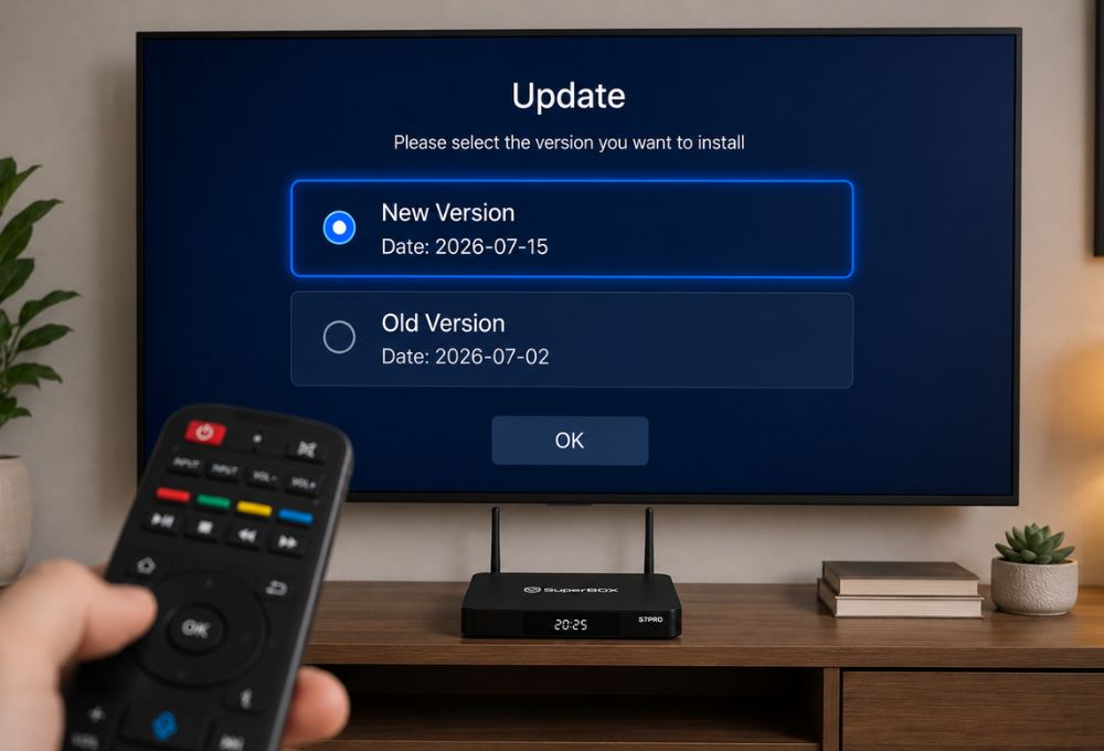 Device downloaded an outdated update by mistake